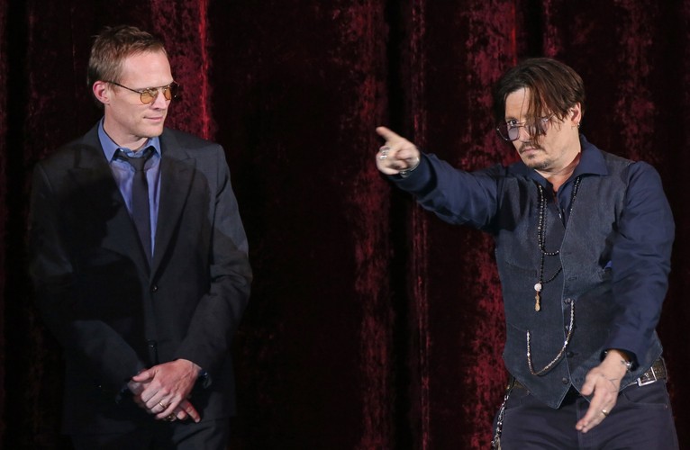 Johnny Depp i Paul Bettany w Berlinie