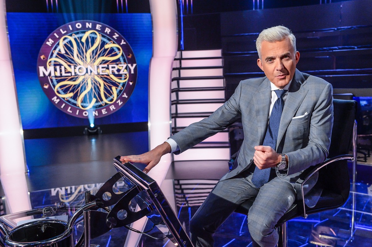 Hubert Urbański w programie "Milionerzy"