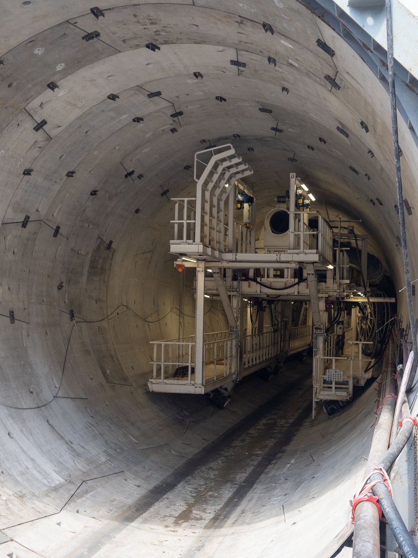 Protest podwykonawców na budowie tunelu średnicowego. "Nie płacą nam od marca"