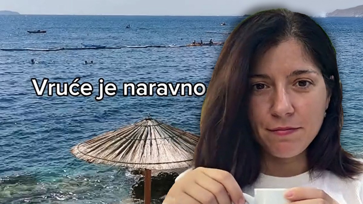 Srpkinja u Hrvatskoj na sezoni