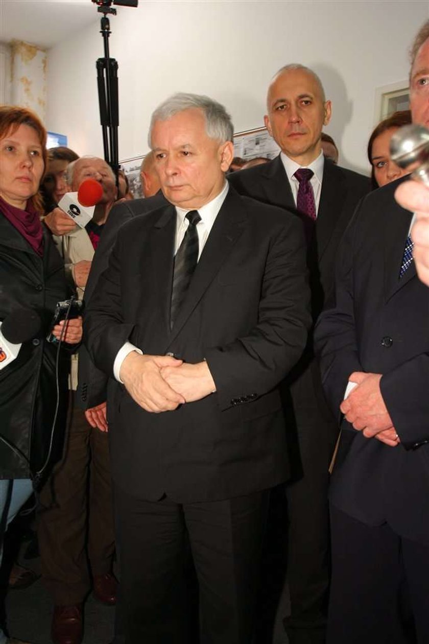 Kaczyński odsłanił tablicę ku czci Rosiaka