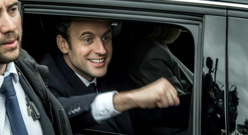 Emmanuel Macron has been urged to come out punching