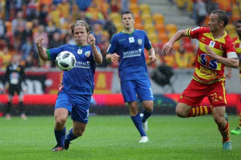 26.08.2018 JAGIELLONIA BIALYSTOK - MIEDZ LEGNICA EKSTRAKLASA PILKA NOZNA