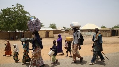 Villagers relocate for safety following NAF helicopter crash in Niger (Credit: HumAngle)