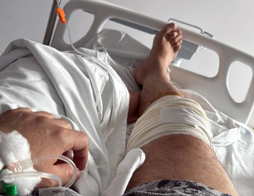 Povreda kolena Čede Jovanovića