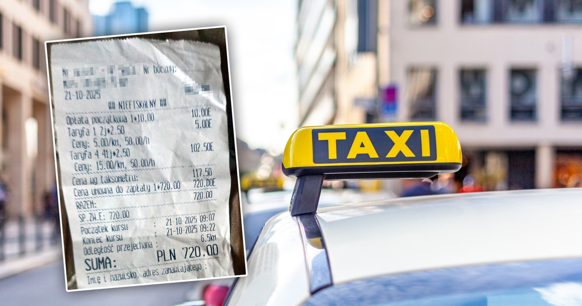 Chytry "taksówkarz" wziął od seniorki 720 zł za krótki kurs. Ludzie się z nim rozprawili