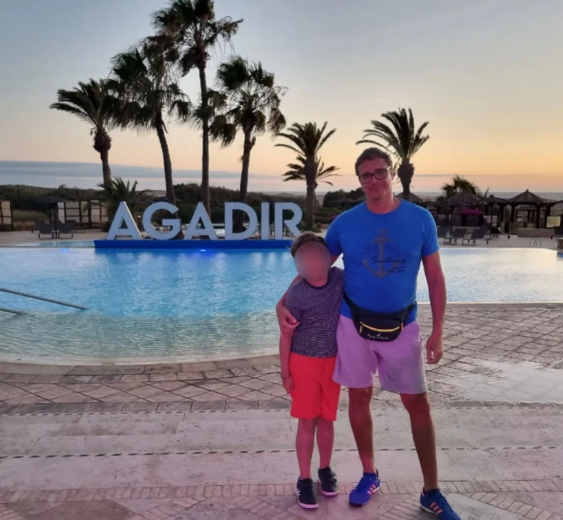 Ivan Bauer sa sinom obilazi Maroko