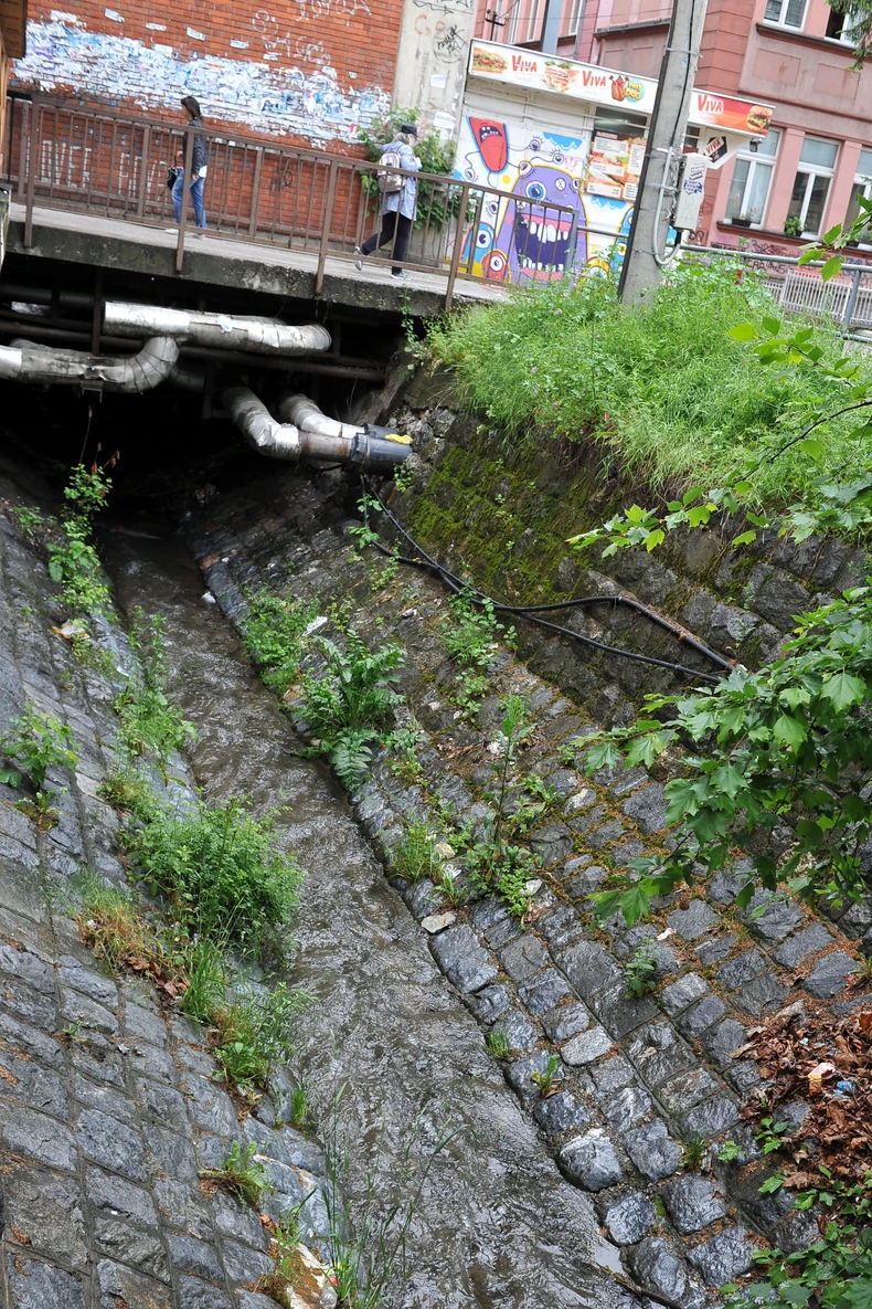 Potok kod pijace u Užicu