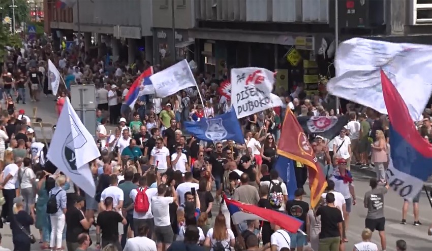 UŽICE PROTEST