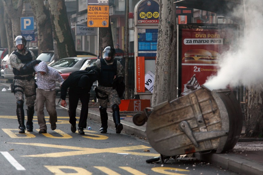 Posle nereda uhapšeno više od 200 izgrednika