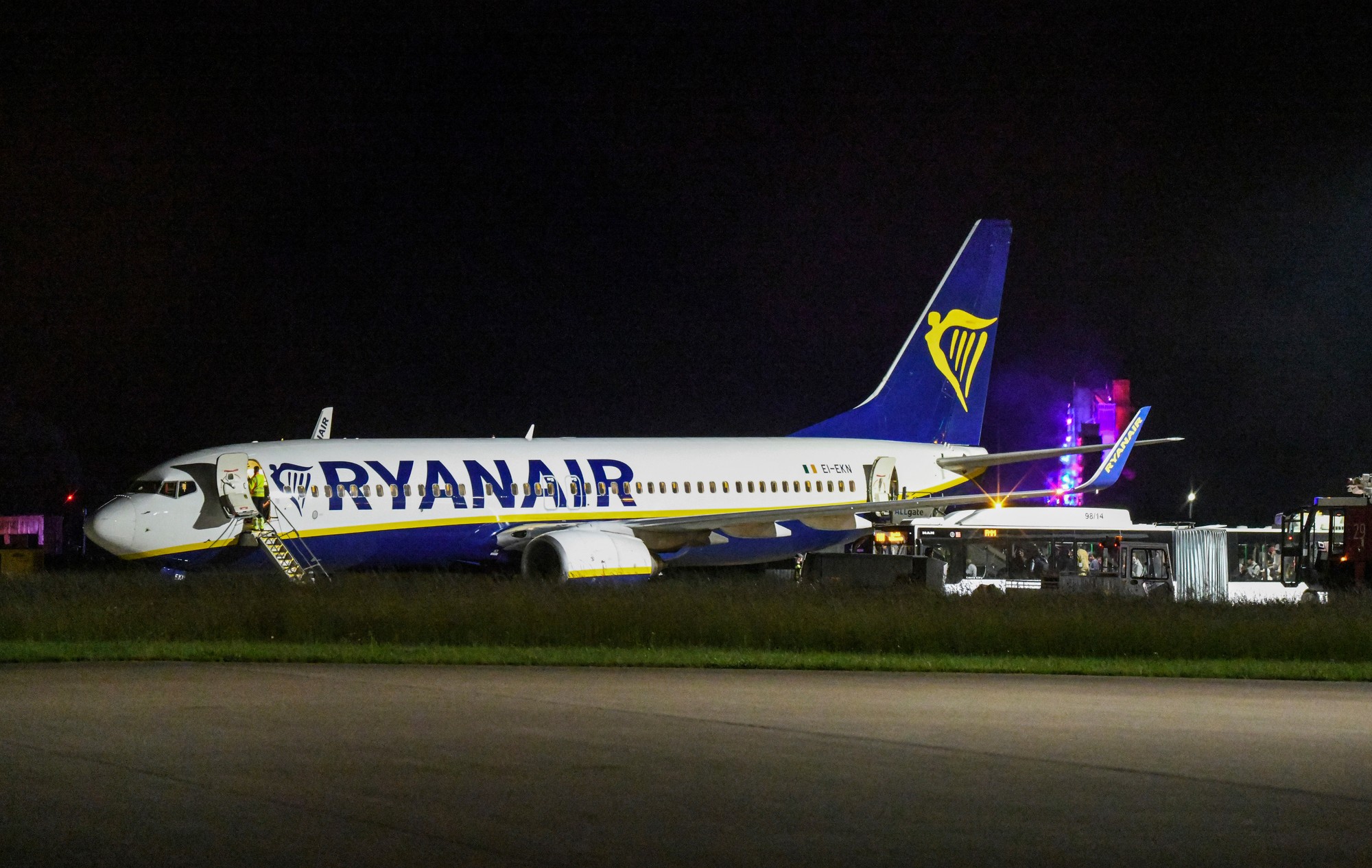 Letecký prepravca Ryanair.