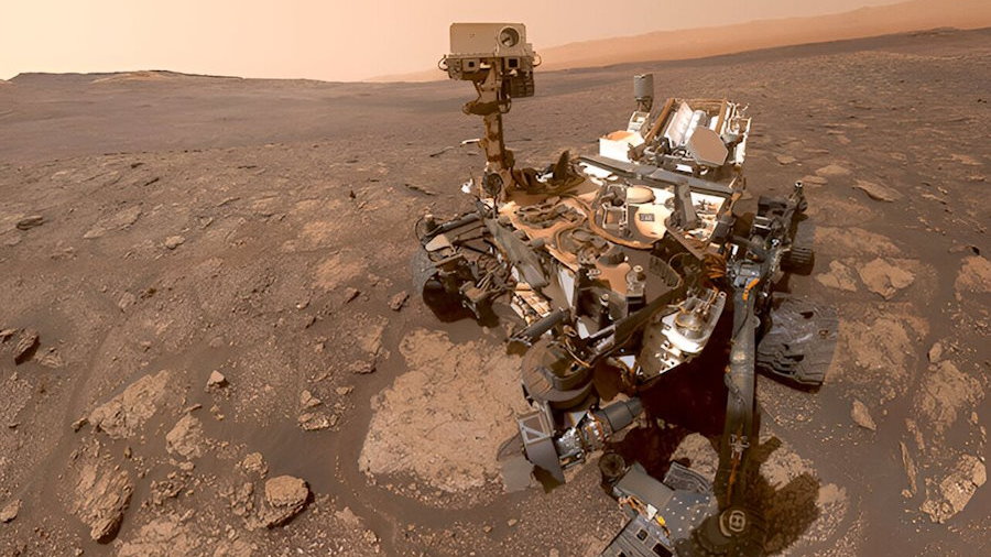 Łazik Curiosity, fot. NASA/JPL-Caltech/MSSS