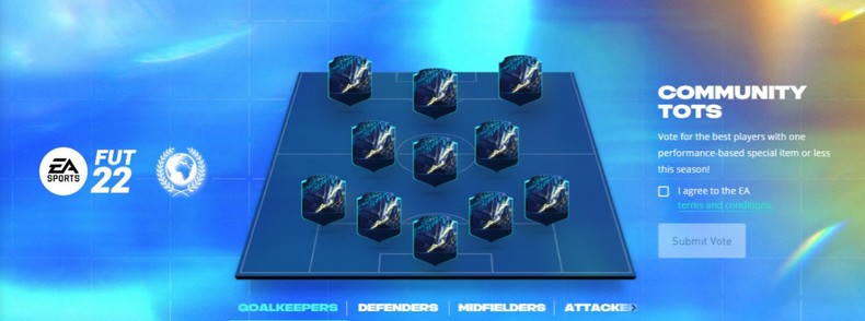 FIFA 22 TOTS 
