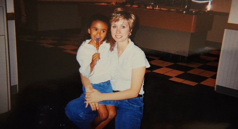 Tammy and her daughter, Kristil, in the year 2000.Courtesy of Tammy Rabideau