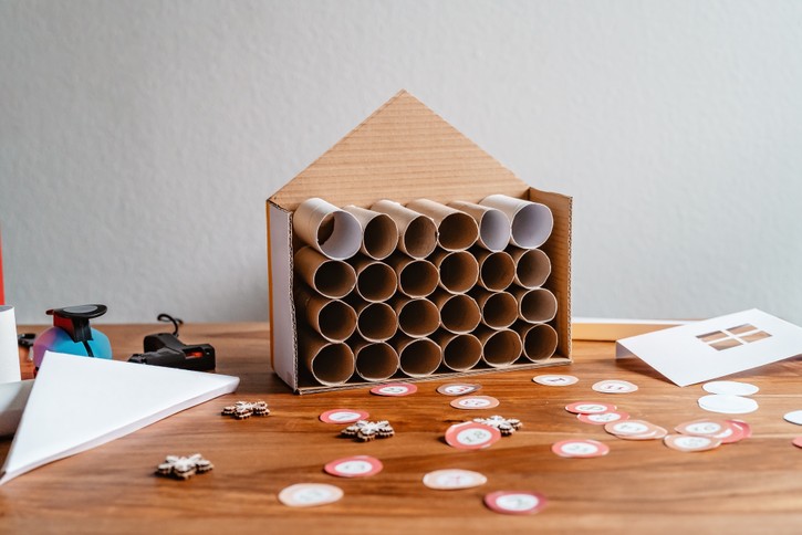 Prozess der Herstellung. 