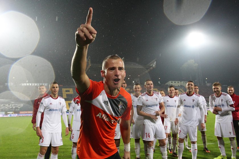 Pilka nozna. Ekstraklasa. Pogon Szczecin - Gornik Zabrze. 23.09.2017