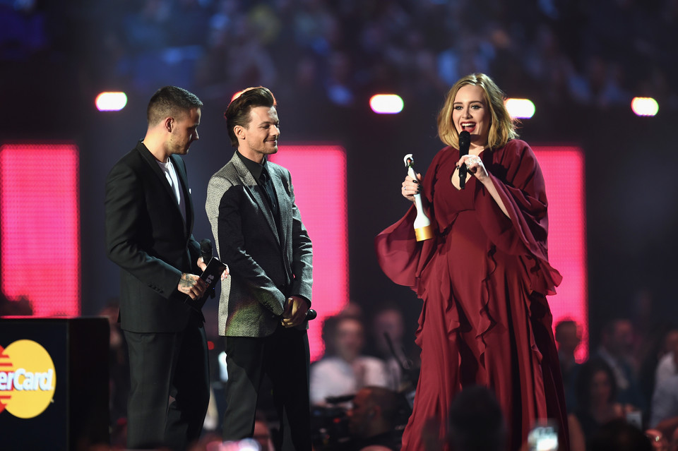 Liam Payne, Louis Tomlinson, Adele