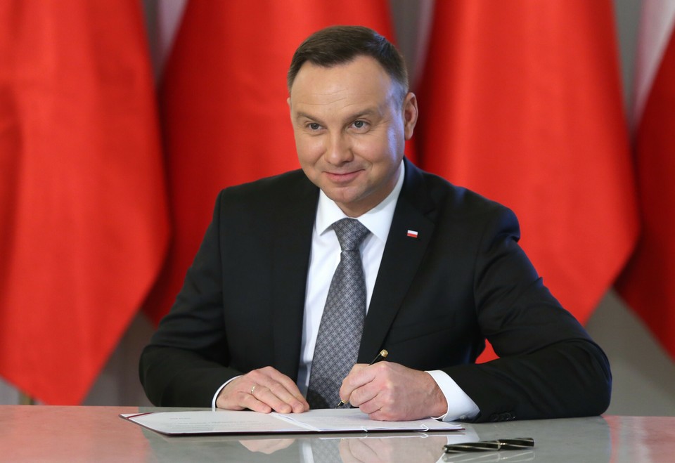 Leworęczne gwiazdy: Andrzej Duda, polityk