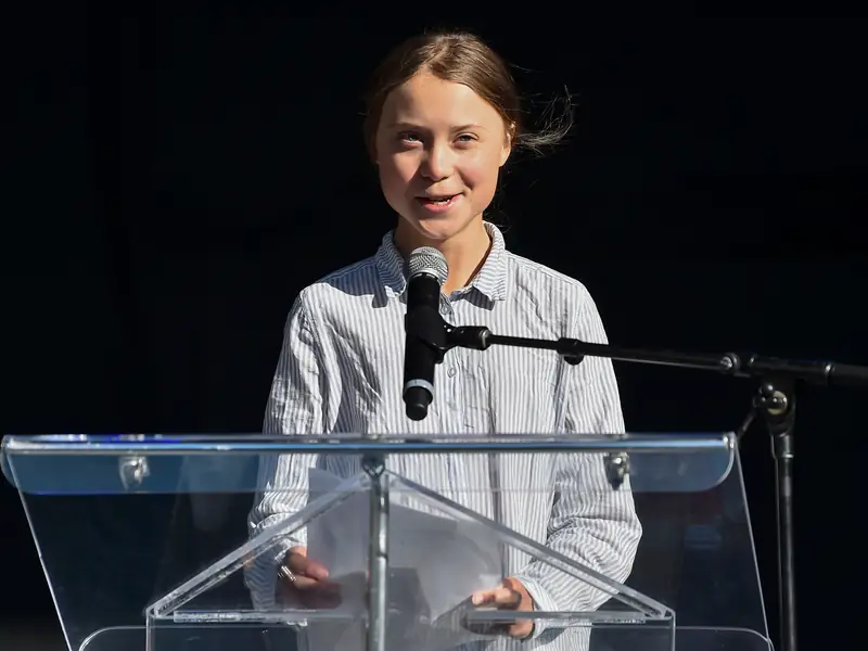 Greta Thunberg fot. Minas Panagiotakis / Stringer/ GettyImages