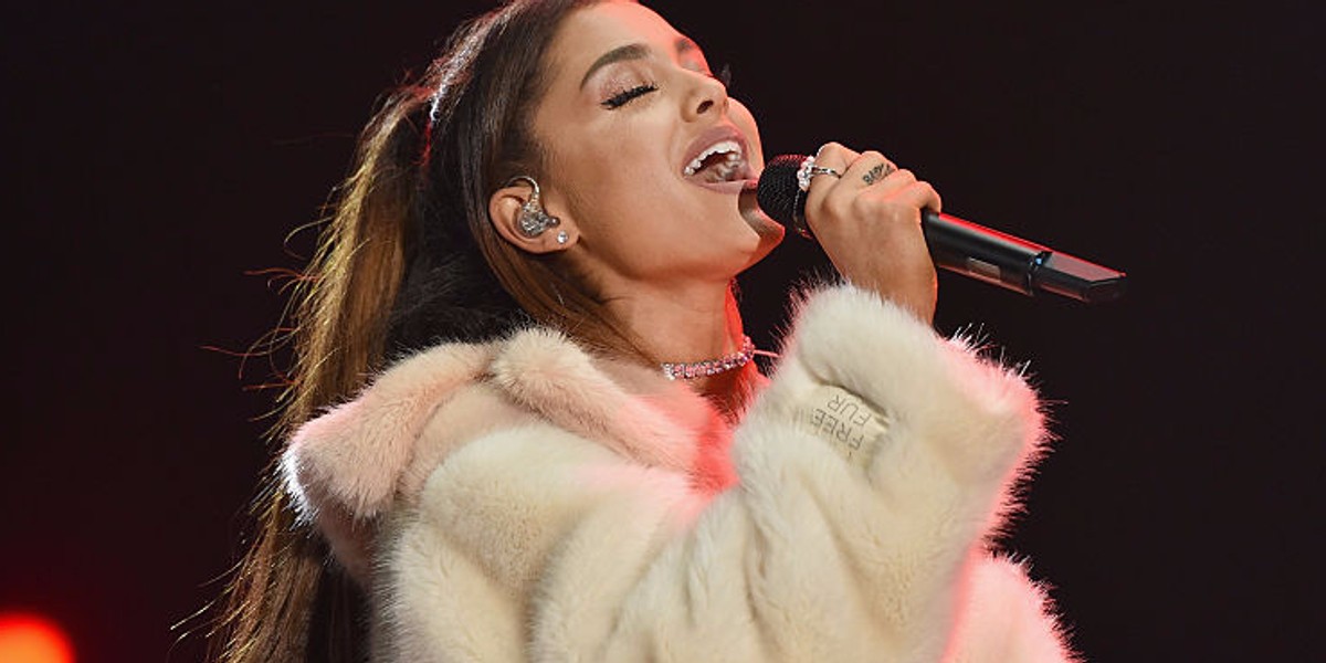 Ariana Grande, whose Manchester concert was bombed by a terrorist attack in May, calls for 'gun control' after Las Vegas shooting