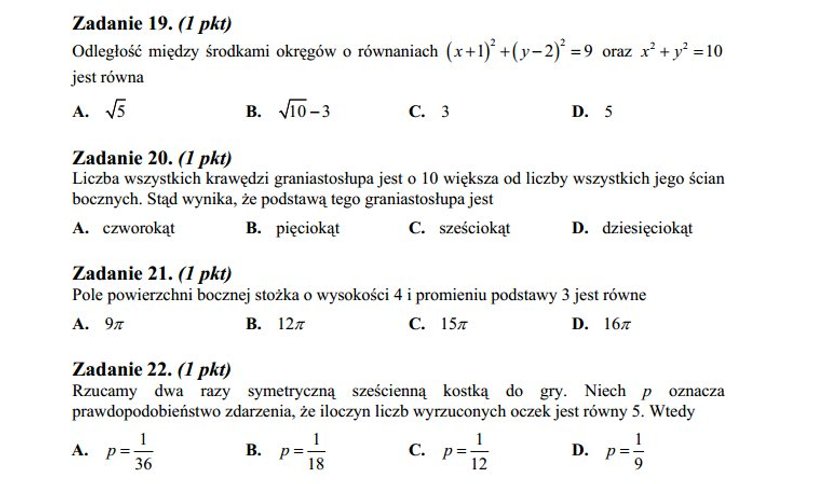 Egzamin maturalny