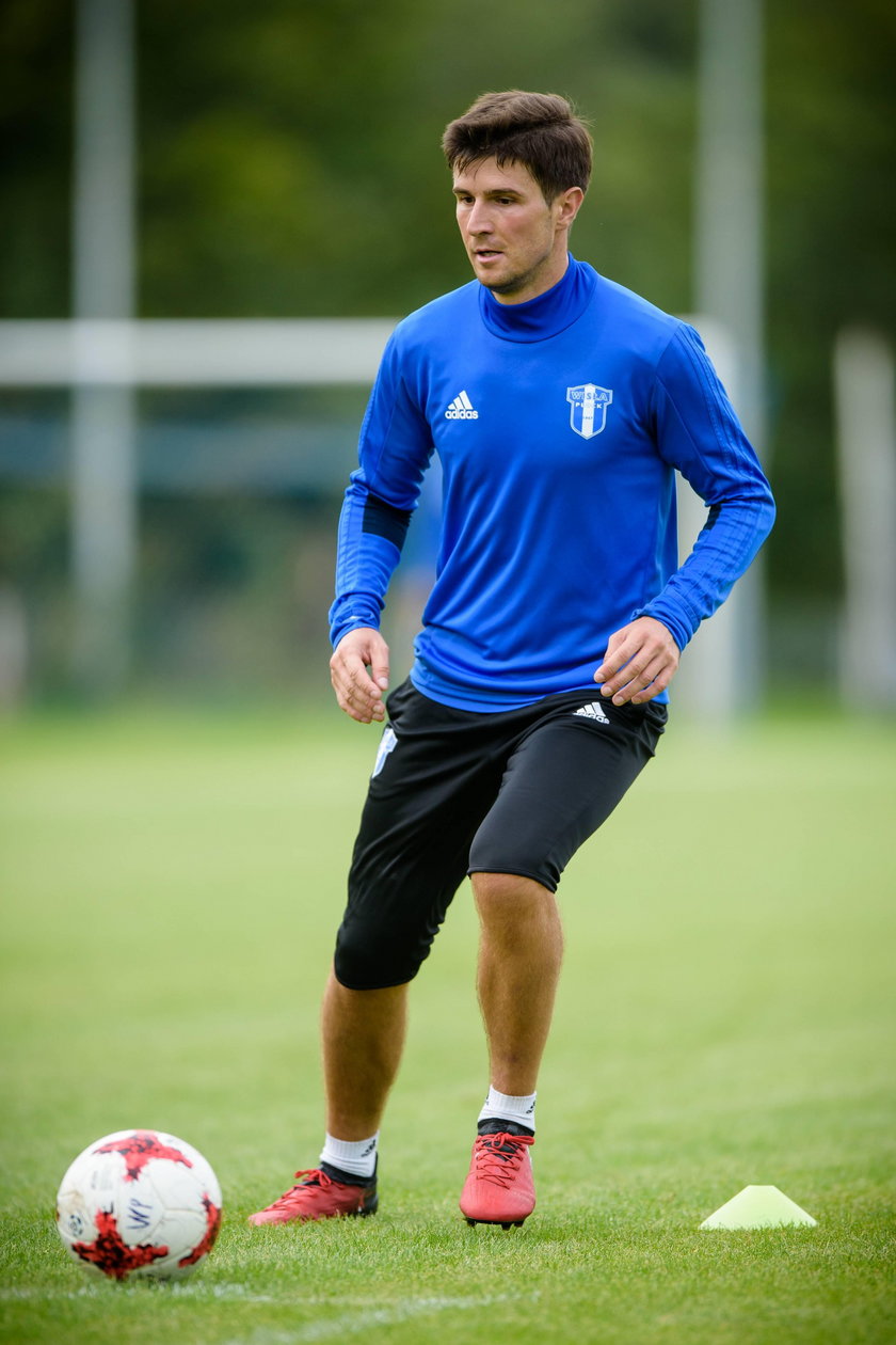 Trening druzyny Wisla Plock