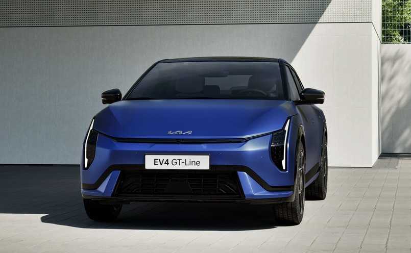 Nowa Kia EV4 GT-Line sedan