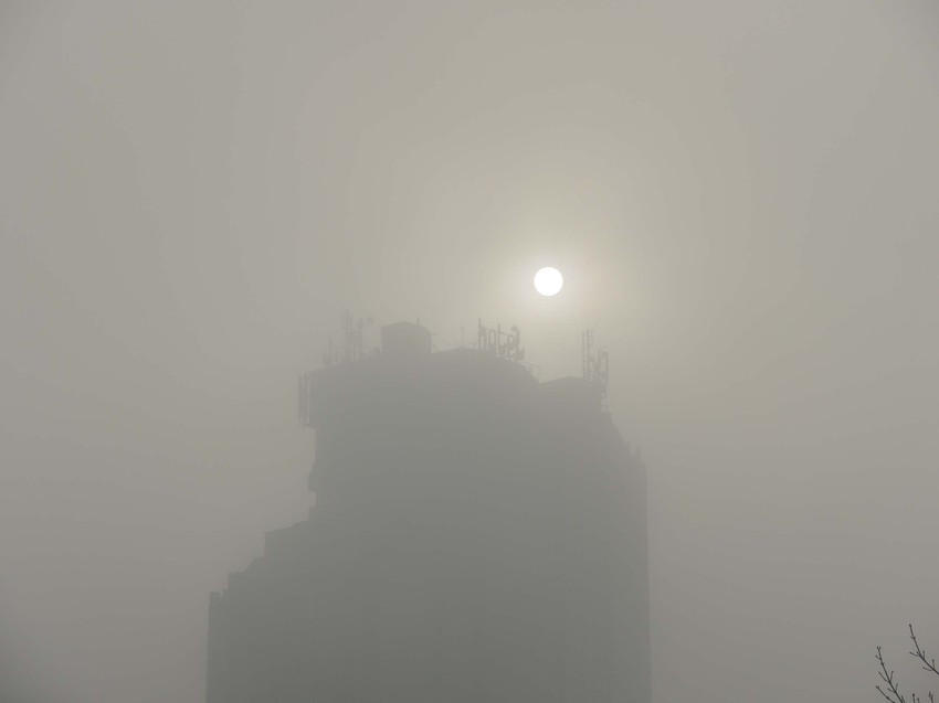 Sunce ne uspeva da se probije