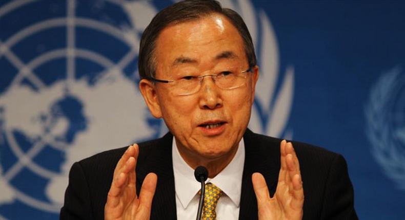 Ban Ki-moon commends Buhari's determination to fight Boko Haram