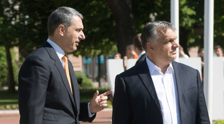 Orbán és Lázár találkoztak / Fotó: MTI  Koszticsák Szilárd