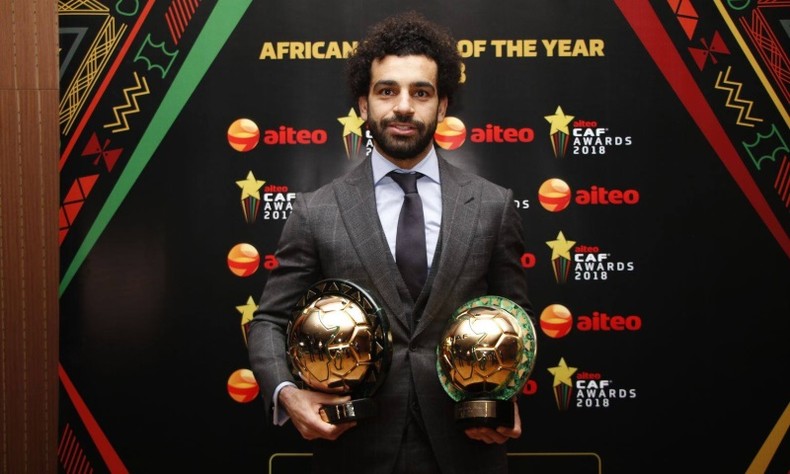 Mohamed Salah is a two-time winner of the CAF Footballer of the Year award