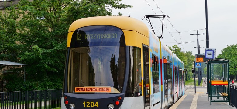 Tramwaj "uciekł" motorniczemu i przejechał przez centrum Łodzi