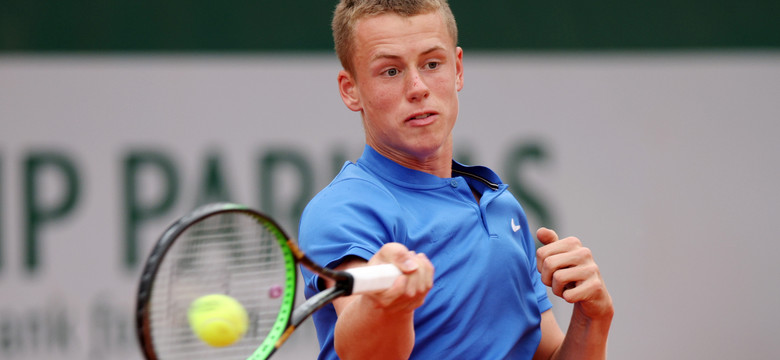 Nieudany dzień Polaka w Roland Garros. Druzgocąca porażka w półfinale juniorskiego debla