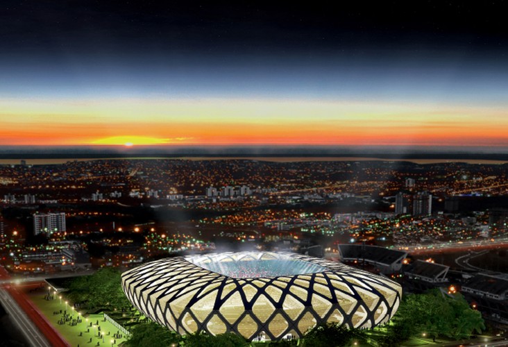 Manaus Arena da Amazonia (makieta)