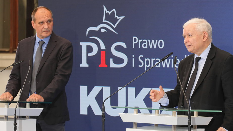 Paweł Kukiz i Jarosław Kaczyński