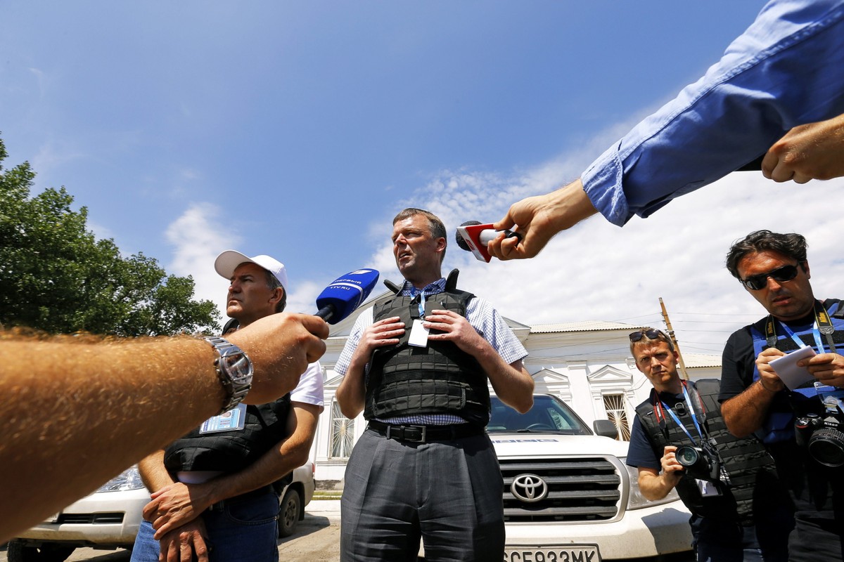 Członkowie misji OBWE