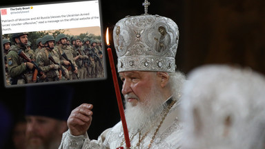 Atak hakerski na stronę rosyjskiej Cerkwi. Patriarcha Cyryl "błogosławi" ukraińską kontrofensywę