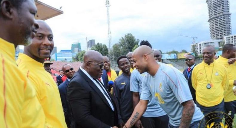 ‘Bring the AFCON home and reach World Cup semi-final’ – Akufo-Addo to Black Stars