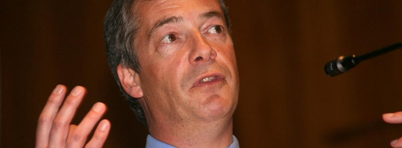 Nigel Paul Farage (ur. 3 kwietnia 1964 w Farnborough w Londynie) – brytyjski polityk, przewodniczący Partii Niepodległości Zjednoczonego Królestwa (UKIP). Eurodeputowany V, VI i VII kadencji, współprzewodniczący frakcji Europa Wolności i Demokracji. Farage znany jest z krytyki UE. 24 lutego 2010 roku podczas sesji Parlamentu Europejskiego zarzucił Hermanowi Van Rompuyowi brak legitymizacji pełnionego urzędu, a także ogólną niedemokratyczność struktur unijnych, używając przy tym słów takich jak "charyzma ofiary losu" (ang. "charisma of a damp rag"), co w polskich mediach zostało przetłumaczone dosłownie jako "charyzma mokrego mopa".