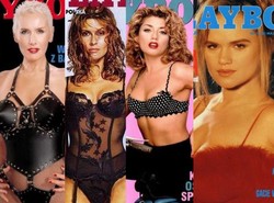Tak kiedyś wyglądały gwiazdy na okładkach "Playboya"
