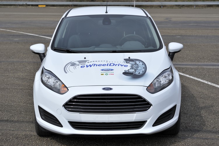Samochód testowy eWheelDrive