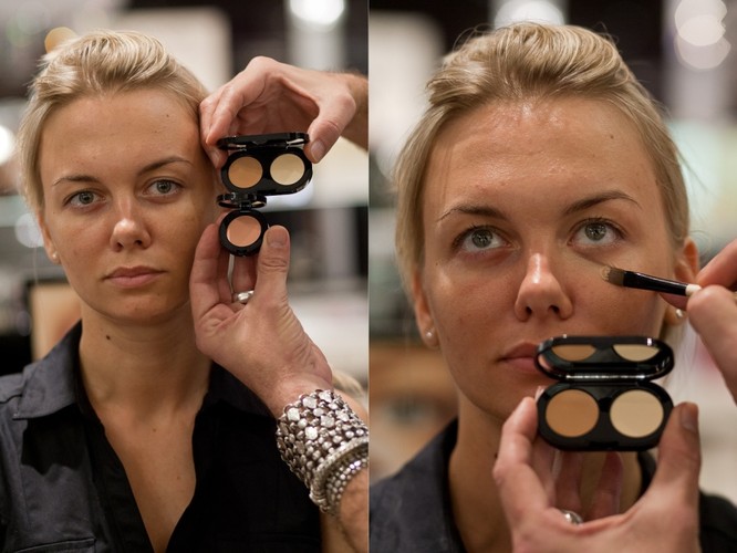 Aplikacja korektora powinna być staranna.