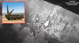 nocny nalot dronów na krym. zniszczyli wyrzutnię zanim zdążyła wystrze