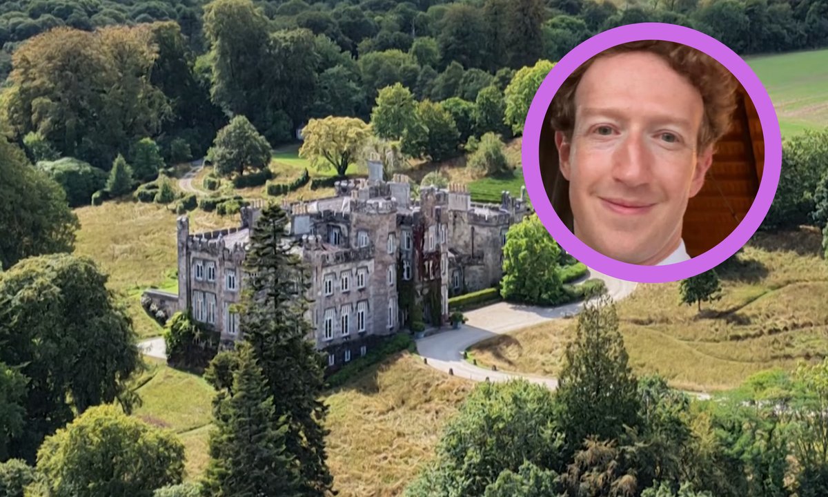 Nowy dom miliardera. Mark Zuckerberg kupił irlandzki zamek wart fortunę