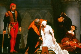 Bila je KRALJICA samo devet dana, a onda je njena rođaka naredila da joj ODSEKU GLAVU: "Gde je panj?", pitala je pred pogubljenje i pomolila se da smrt bude brza