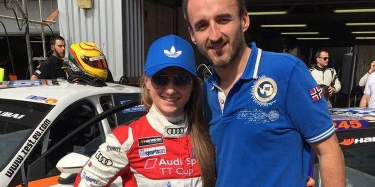 Gosia Rdest i Robert Kubica