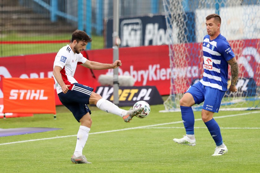 Ekstraklasa 34. kolejka: Wisła Płock - Górnik Zabrze 1:0