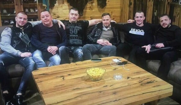 Marko Miljković, Nebojša Bugariin, Veljko Belivuk, Radoje Zvicer, Petar Lazović i Ljubo Milović 