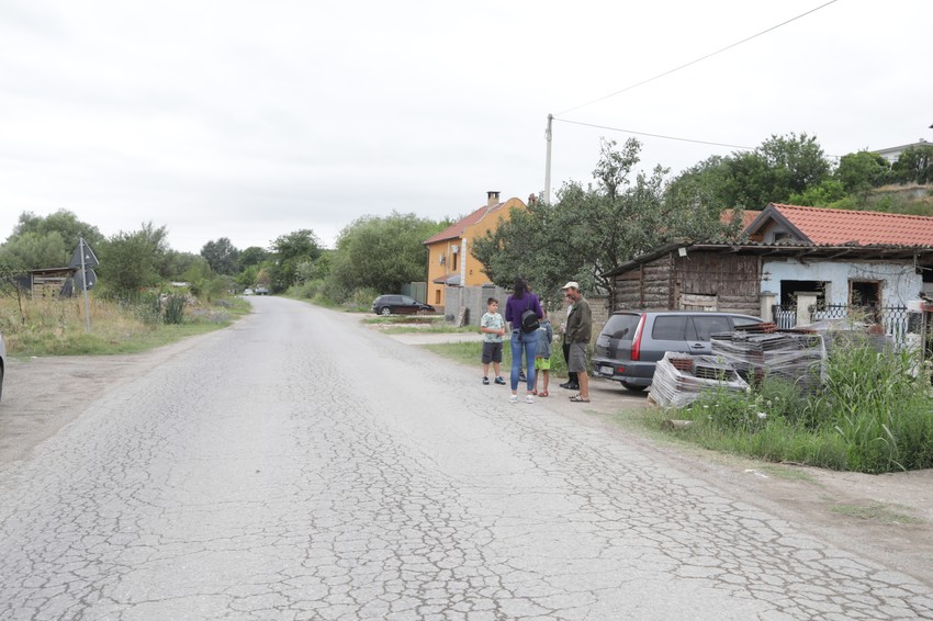 Mesto saobraćajne nesreće u Surčinu