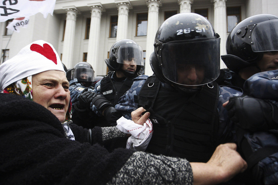 Trwają protesty weteranów Czarnobyla